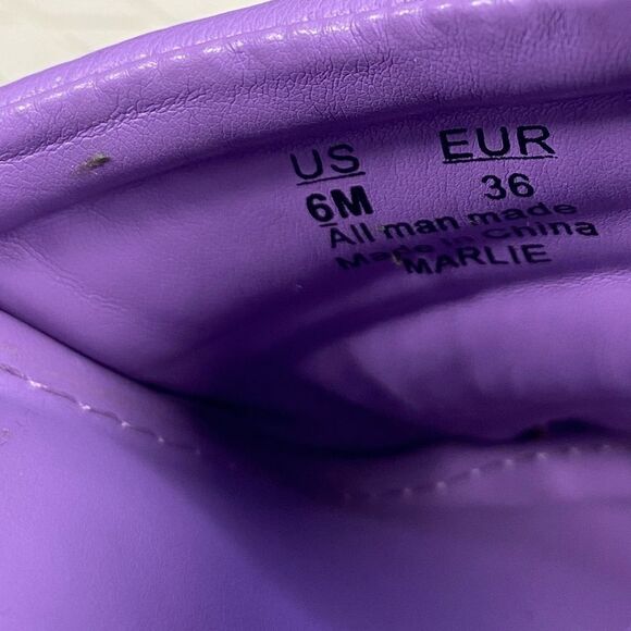 NWOB Circus by Sam Edelman Women’s Lilac Purple Marlie Chunky Heel - Size 6 - Picture 4 of 10